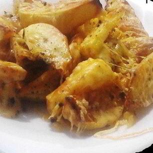 Рецепт Печеного картофеля с сыром