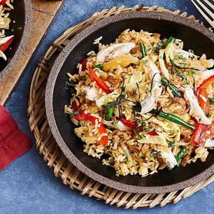 Рецепт Риса по-тайски с курицей