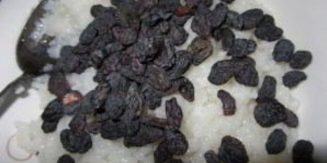 Рецепт риса с изюмом на поминки