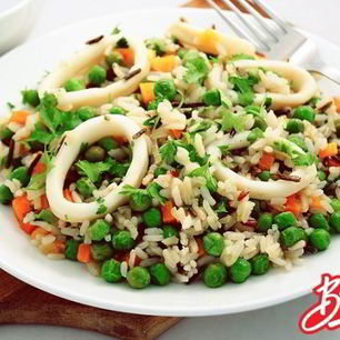 Рецепт Риса с кальмарами