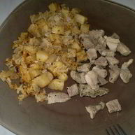 Рецепт Риса с корнем сельдерея и свинина с травами