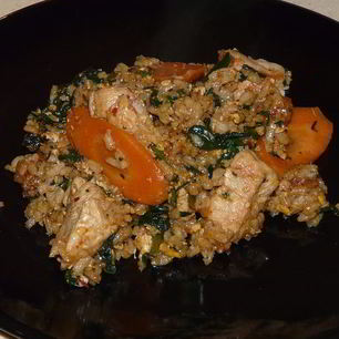 Рецепт Риса с курицей в азиатском стиле