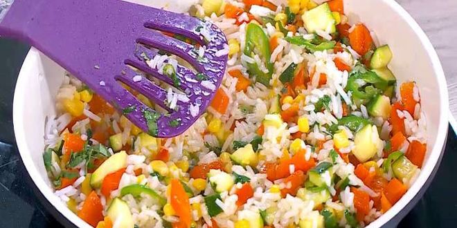 Рецепт риса с мексиканским акцентом