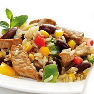 Рецепт Риса с мясом в горшочках