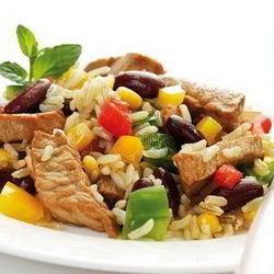 Рецепт Риса с мясом в горшочках