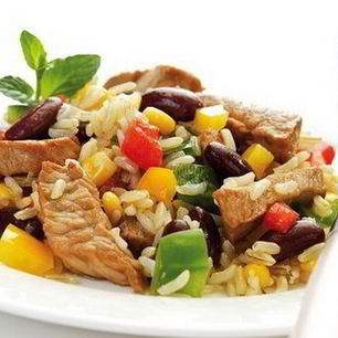 Рецепт Риса с мясом в горшочках