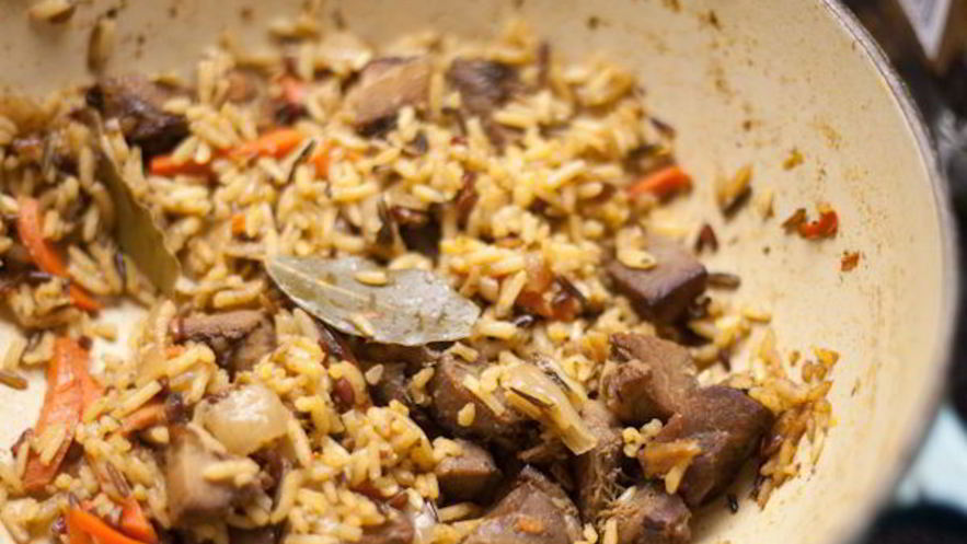 Рецепт риса с мясом