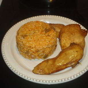 Рецепт Риса с овощами и куриной грудкой