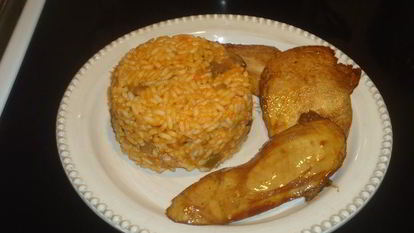 Рецепт Риса с овощами и куриной грудкой