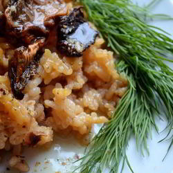 Рецепт Риса с сушеными грибами