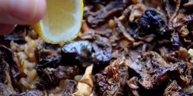 Рецепт риса с сушеными грибами