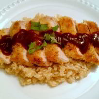 Рис со свининой по японски