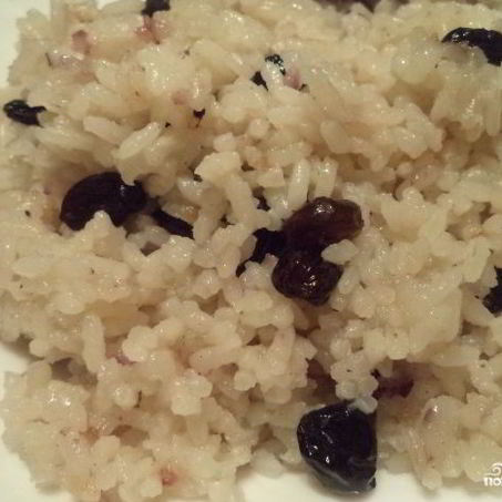 Рецепт Сладкого риса с изюмом