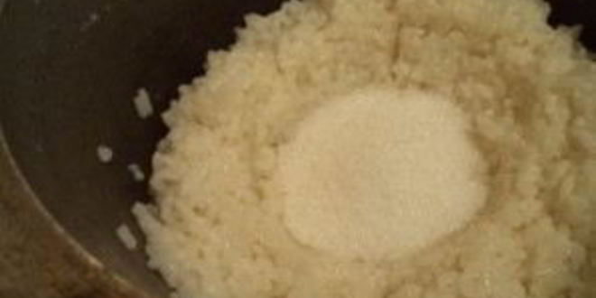 Рецепт сладкого риса с изюмом