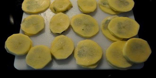 Рецепт жареного картофеля с петрушкой