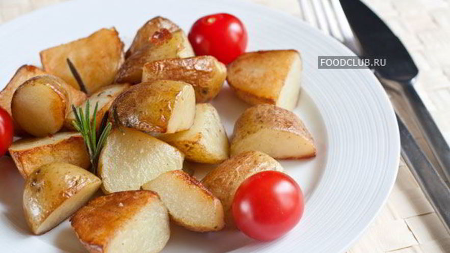 Рецепт жареного молодой картофель