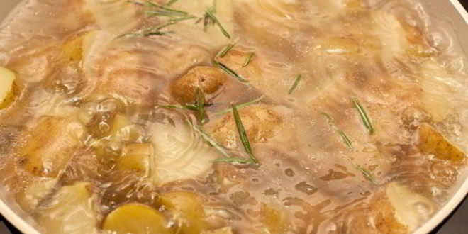 Рецепт жареного молодой картофель