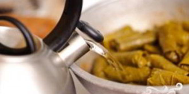 Рецепт долмы из виноградных листьев