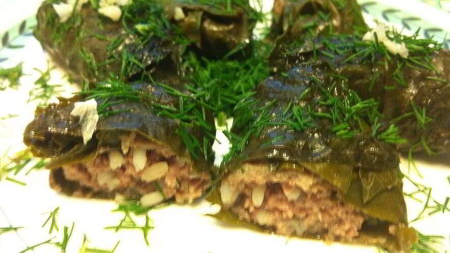 Рецепт долмы с говяжьим фаршем