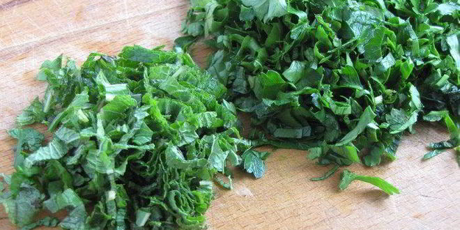 Рецепт долмы с рисом, изюмом и кедровыми орешками