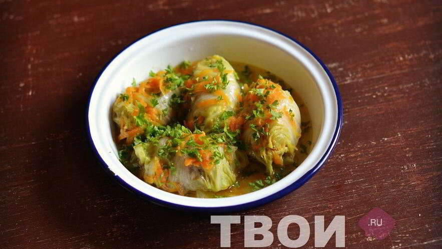 Рецепт голубцов из пекинской капусты