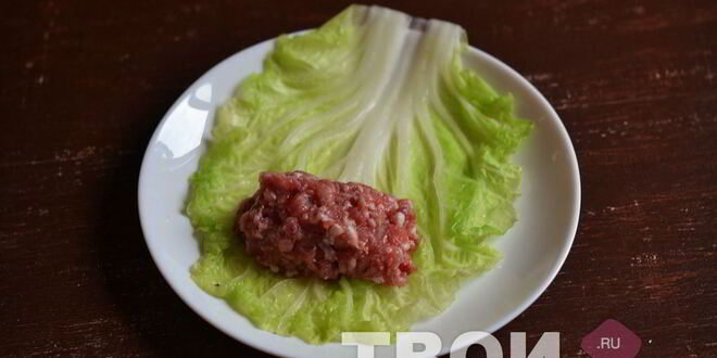 Рецепт голубцов из пекинской капусты