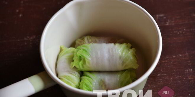Рецепт голубцов из пекинской капусты