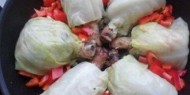 Рецепт голубцов на ножке