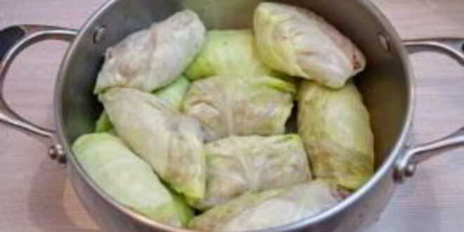 Рецепт голубцов под сметанным соусом