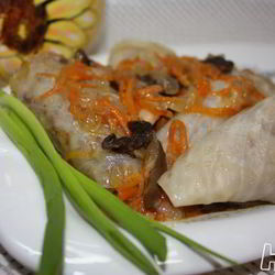 Рецепт Голубцов с гречкой и картофелем