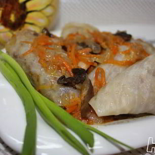 Рецепт Голубцов с гречкой и картофелем