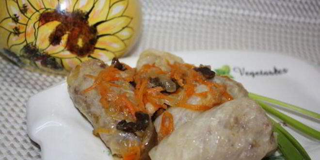 Рецепт голубцов с гречкой и картофелем