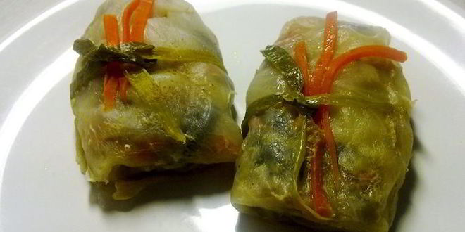 Рецепт голубцов с грибами и овощами