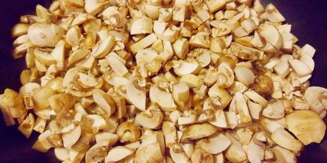 Рецепт голубцов с консервированной фасолью и грибами