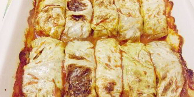 Рецепт голубцов с консервированной фасолью и грибами