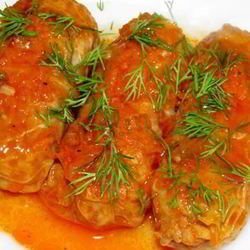 Рецепт Голубцов с куриным фаршем