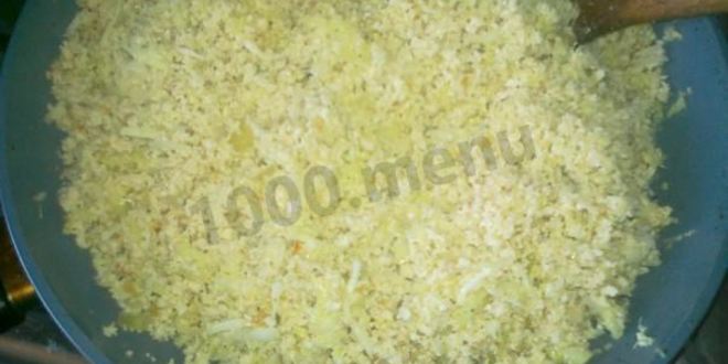 Рецепт голубцов с куриным фаршем