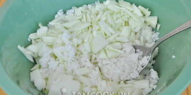 Рецепт голубцов со свиным фаршем и патиссонами