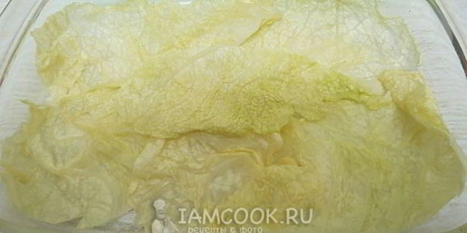 Рецепт голубцов в духовке на противне