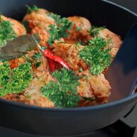 Рецепт Ленивых голубцов на сковороде