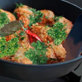 Рецепт Ленивых голубцов на сковороде