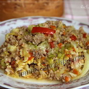 Рецепт Ленивых голубцов с булгуром