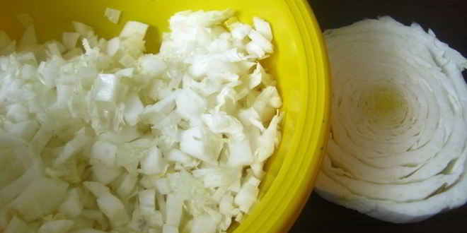 Рецепт ленивых голубцов с пекинской капустой