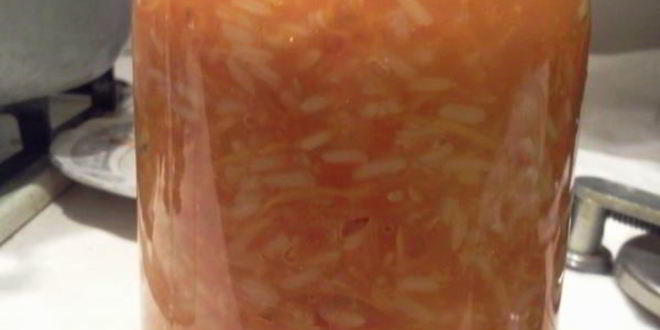 Рецепт ленивых голубцов в банке