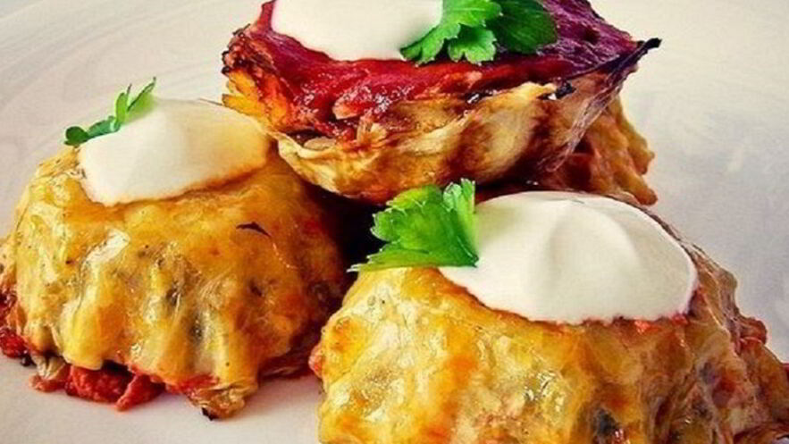 Рецепт ленивых голубцов в томатном соусе