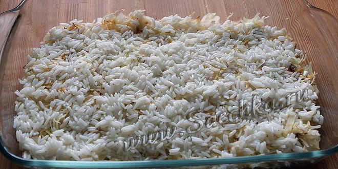 Рецепт ленивых голубцов