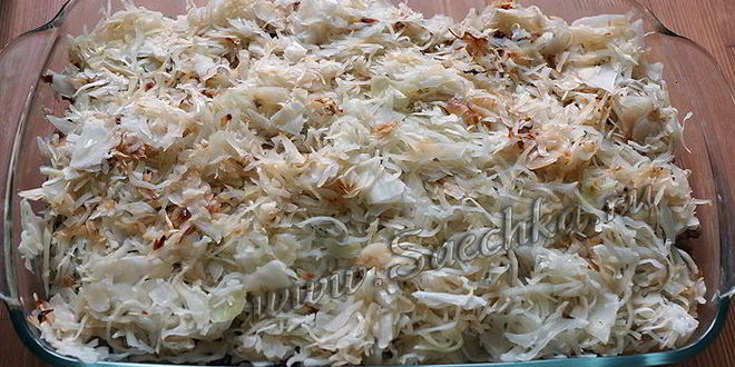 Рецепт ленивых голубцов