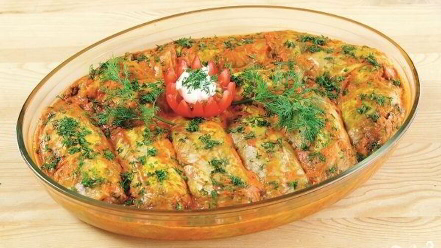 Рецепт постных голубцов с грибами