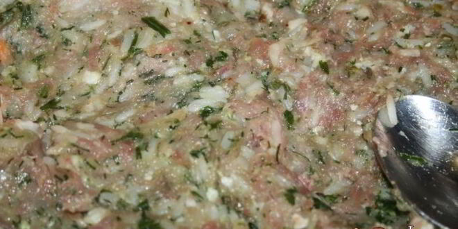 Рецепт весенних голубцов из фарша со свежей зеленью