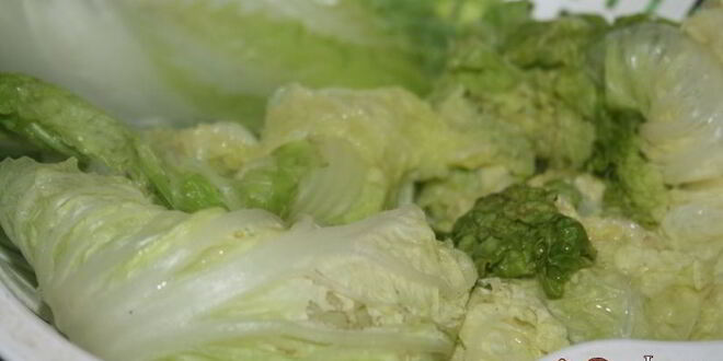 Рецепт весенних голубцов из фарша со свежей зеленью